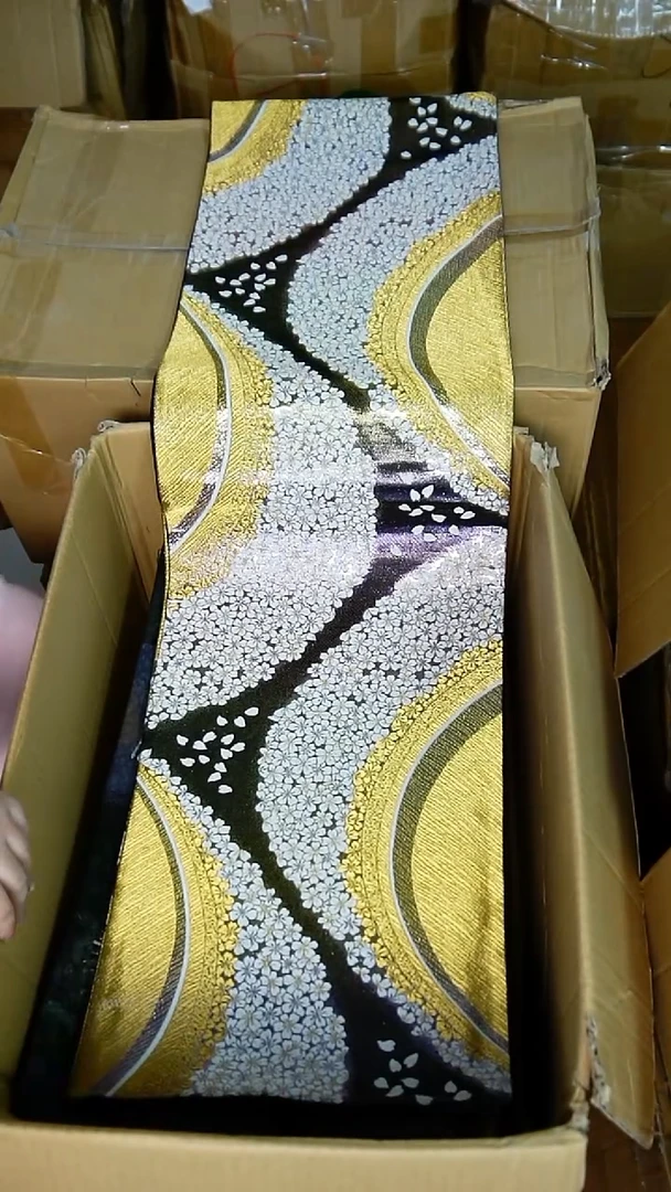 织绣4织锦樱花花卉