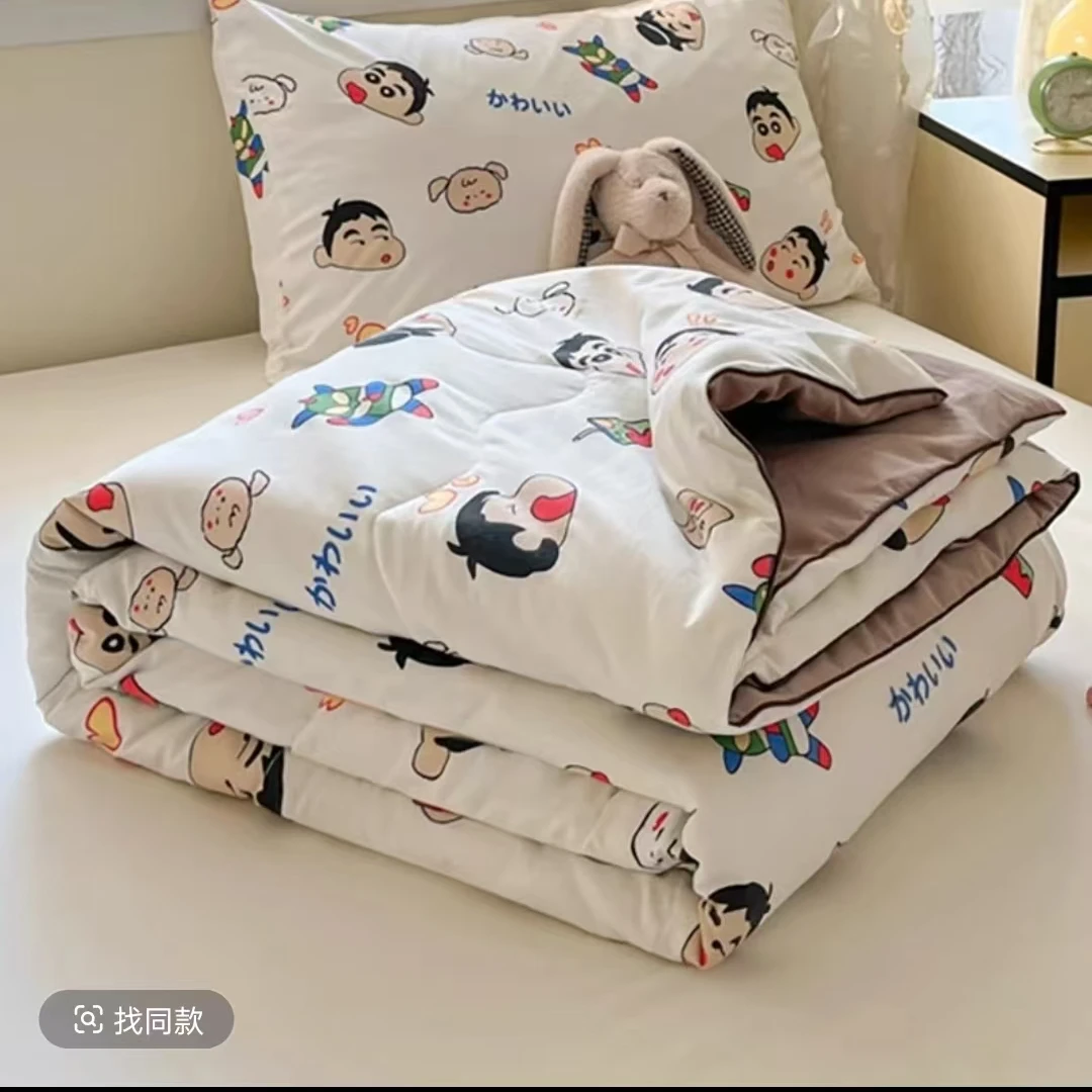 【热销爆款卡通 120*150】水洗棉面料 亲肤 夏被柔软