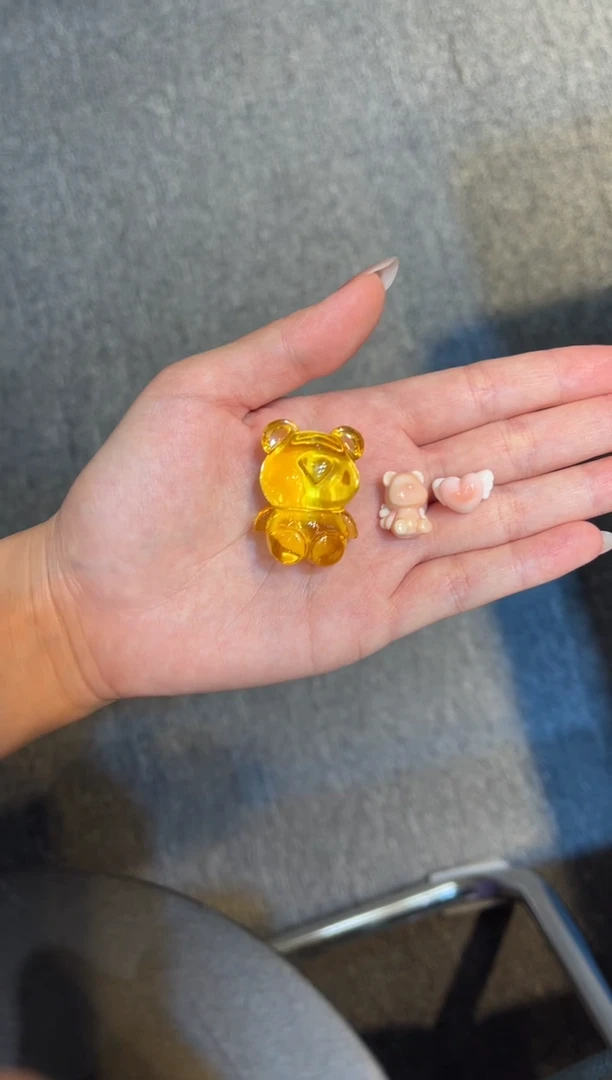 【闪购商品】琥珀珠宝奇石未镶嵌熊手链