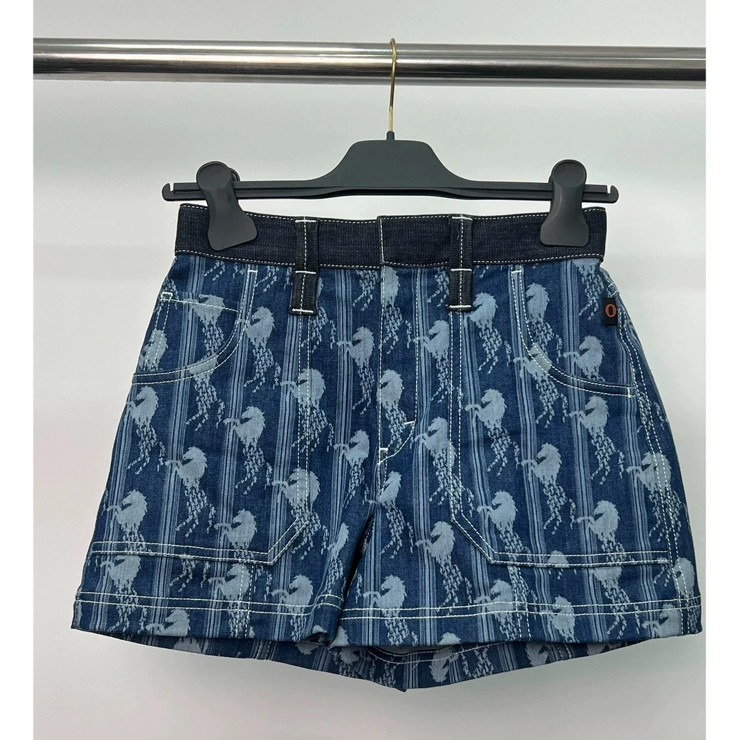 未使用 Chloe/蔻依 双双臻选/vv02695/蔻依短裤/38