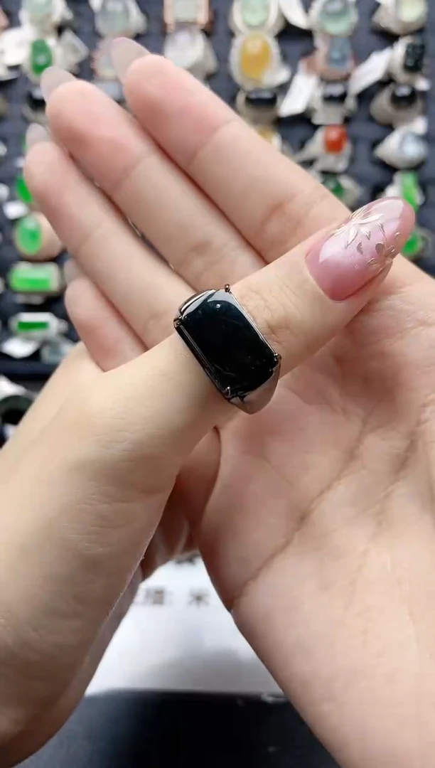 【闪购商品】翡翠戒指未镶嵌天然A货翡翠戒指