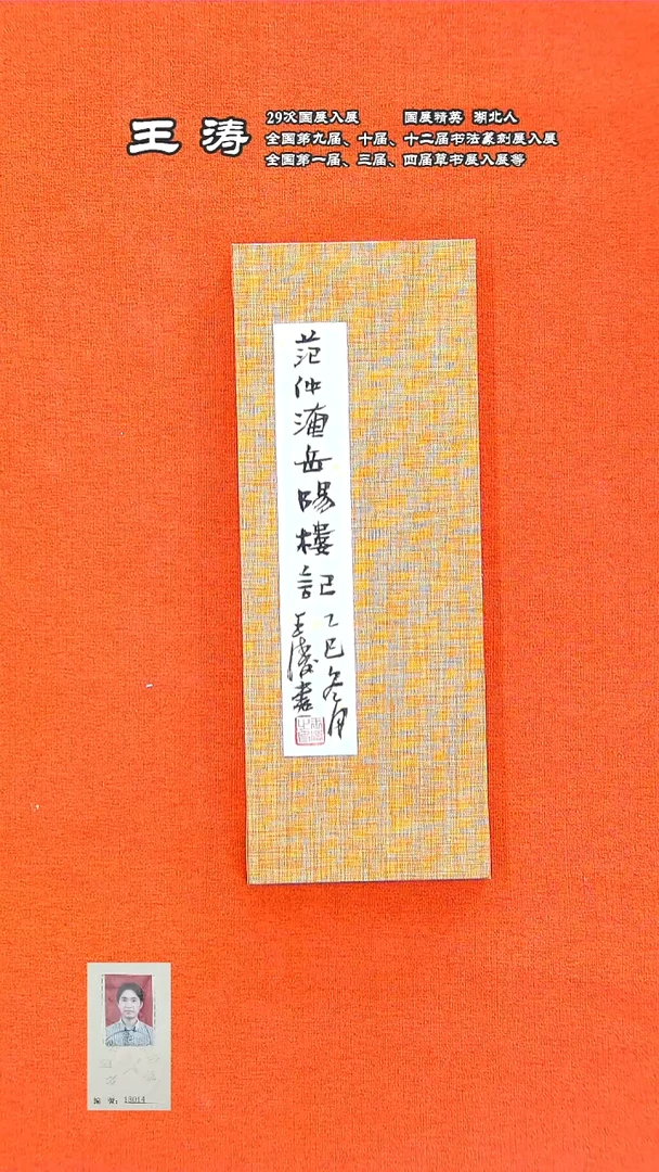 书法205R王涛书法作品