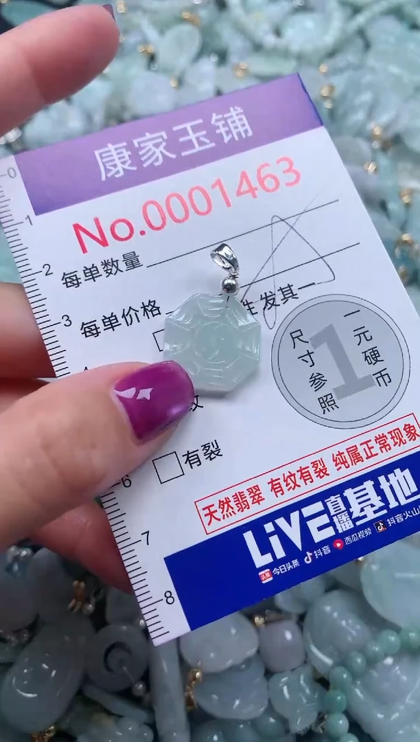 颈饰未镶嵌翡翠1463