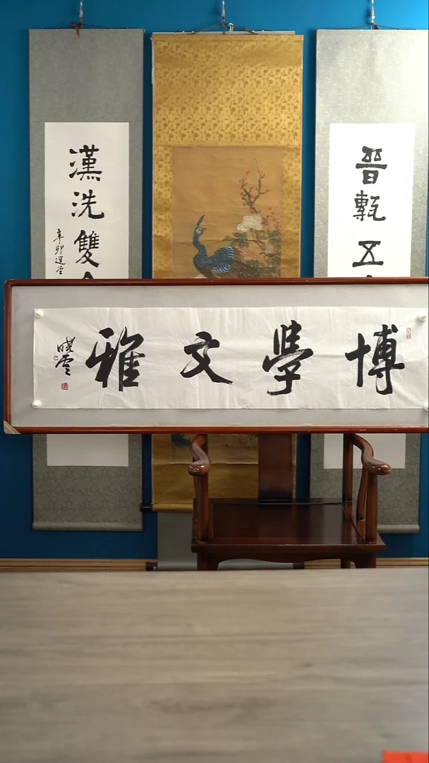 书法赵****》孙xy老师博学文雅书法作品4.4平尺纸芯