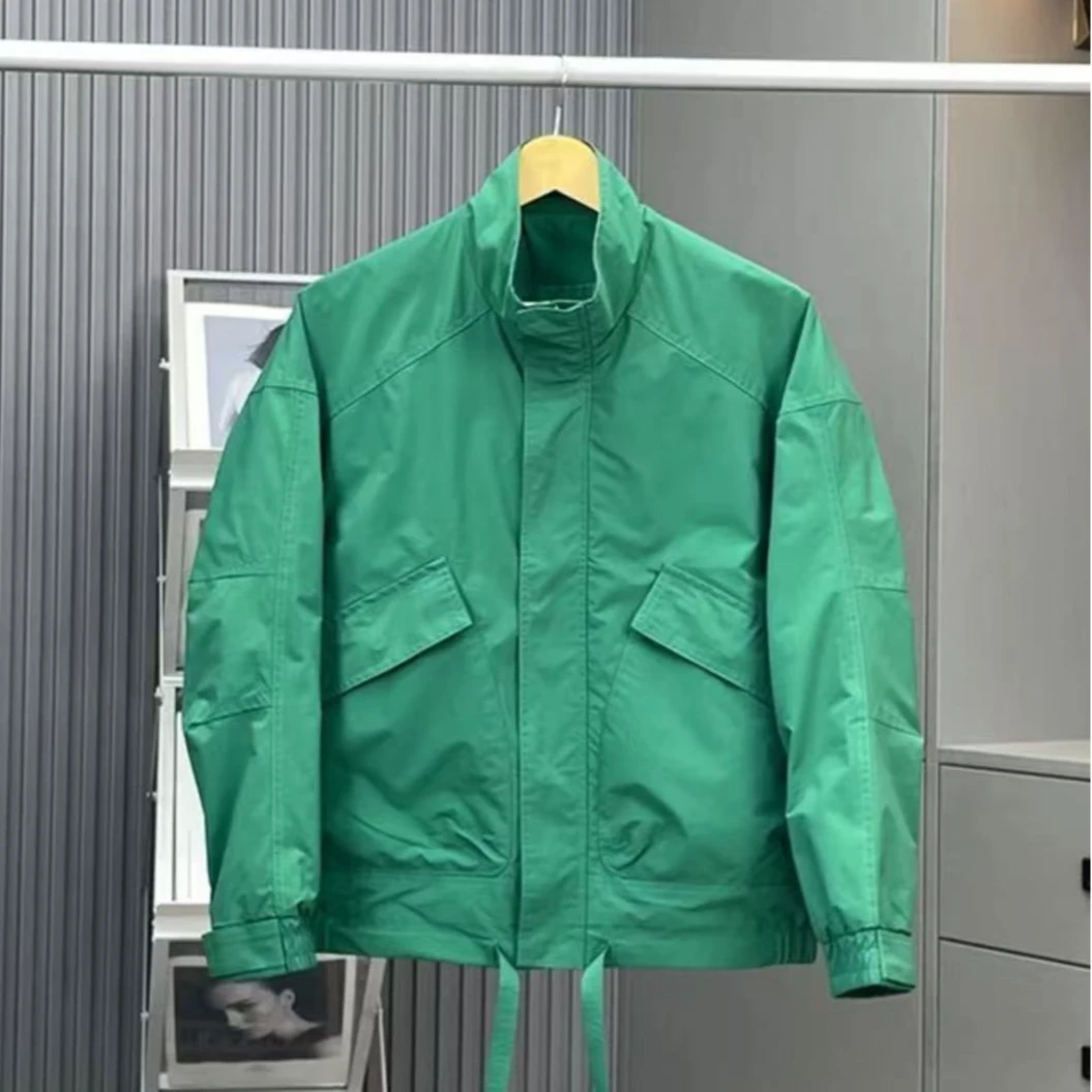 冬季新款休闲百搭短款立领夹克外套 9907