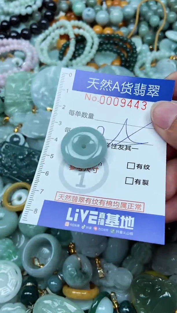 翡翠未镶嵌吊坠(不含链)翡翠