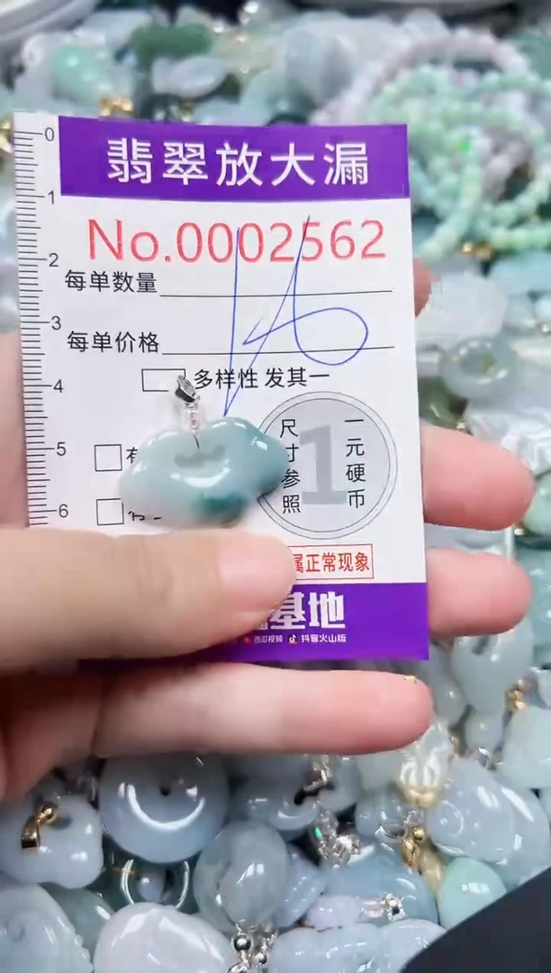 颈饰未镶嵌翡翠2562