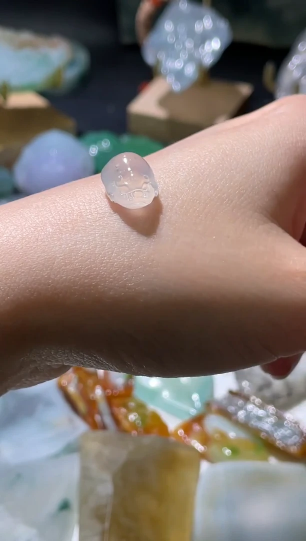 未镶嵌定制翡翠金蟾