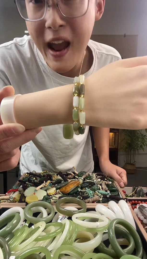 颈饰未镶嵌和田玉多样性拍一发一  76