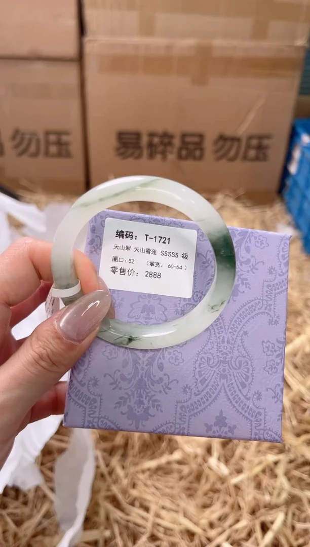 未镶嵌手镯石英质玉T-1721