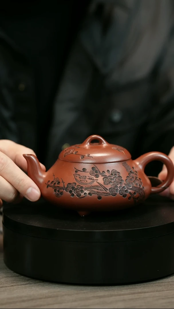 茶壶紫砂烦**?H2208李小琴山景汉堂石瓢