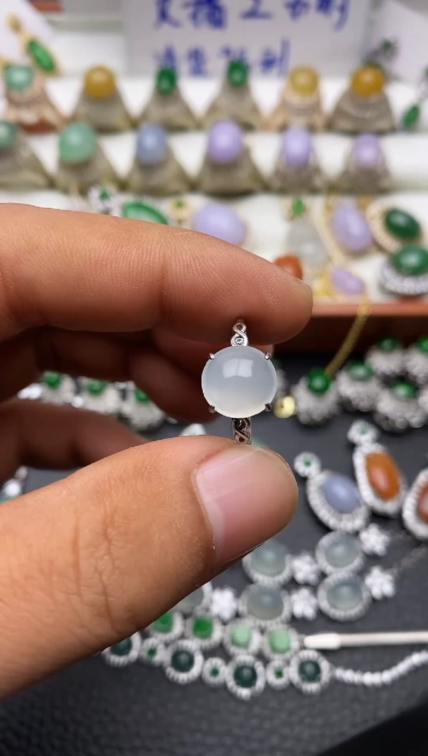 未镶嵌戒指翡翠/0006