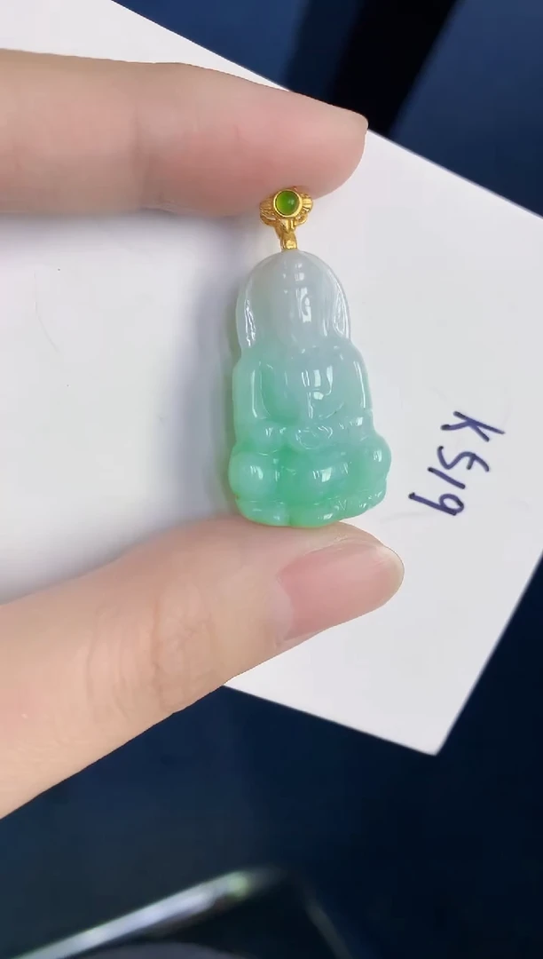 颈饰未镶嵌翡翠天然翡翠缅甸A货