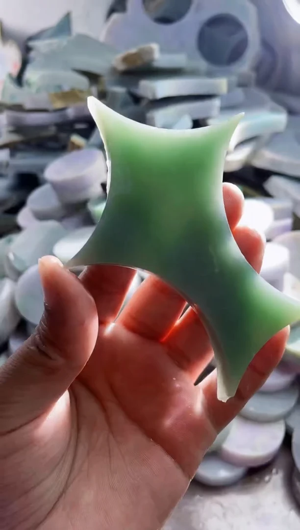 翡翠裸石天然A货翡翠1489