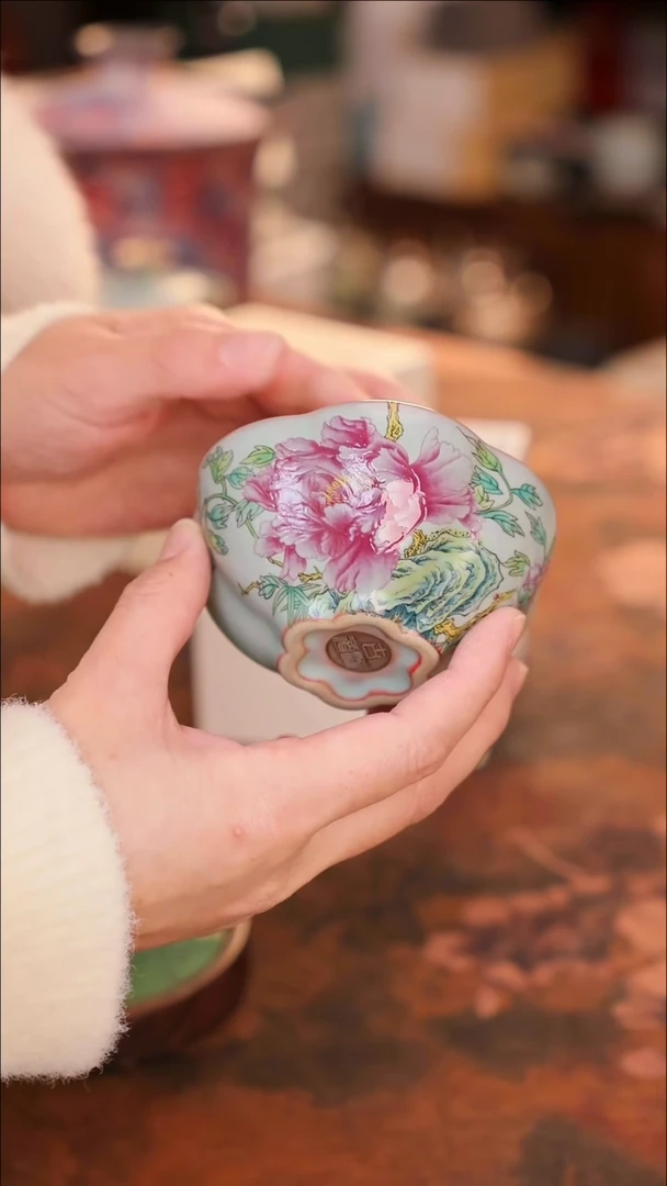 【闪购商品】陶瓷茶具（无礼盒无茶盘）@@A11873