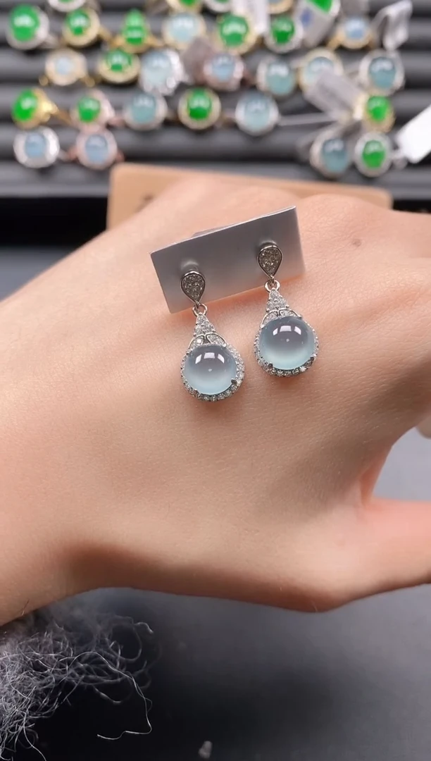 银S925镶嵌戒指翡翠11111