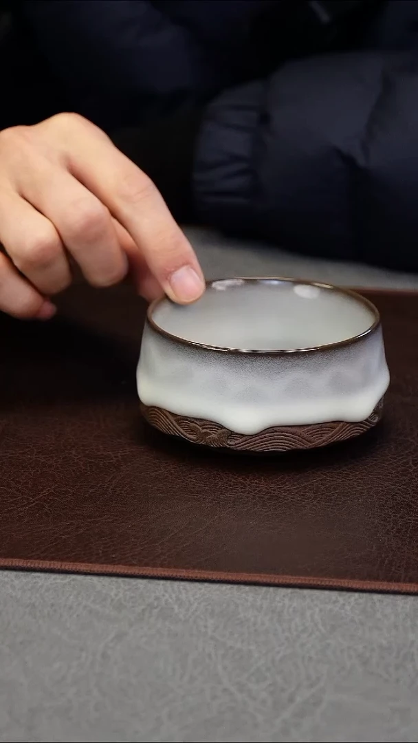 青瓷手工茶器包邮