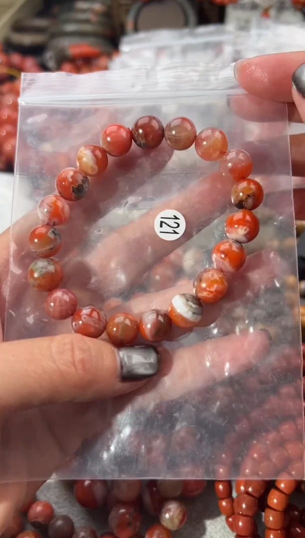 未镶嵌手串南红玛瑙10+