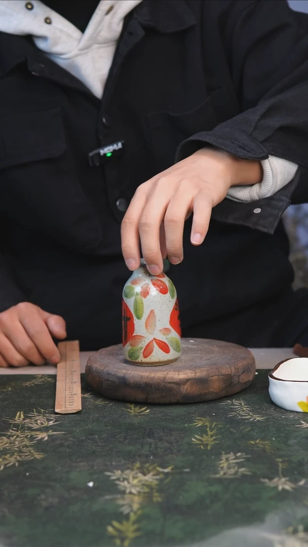 【闪购商品】景德镇高温手工陶瓷花器餐75