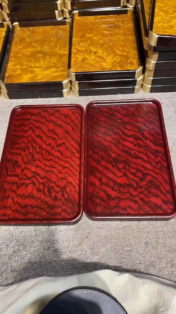 木木雕款水****?茶盘两个