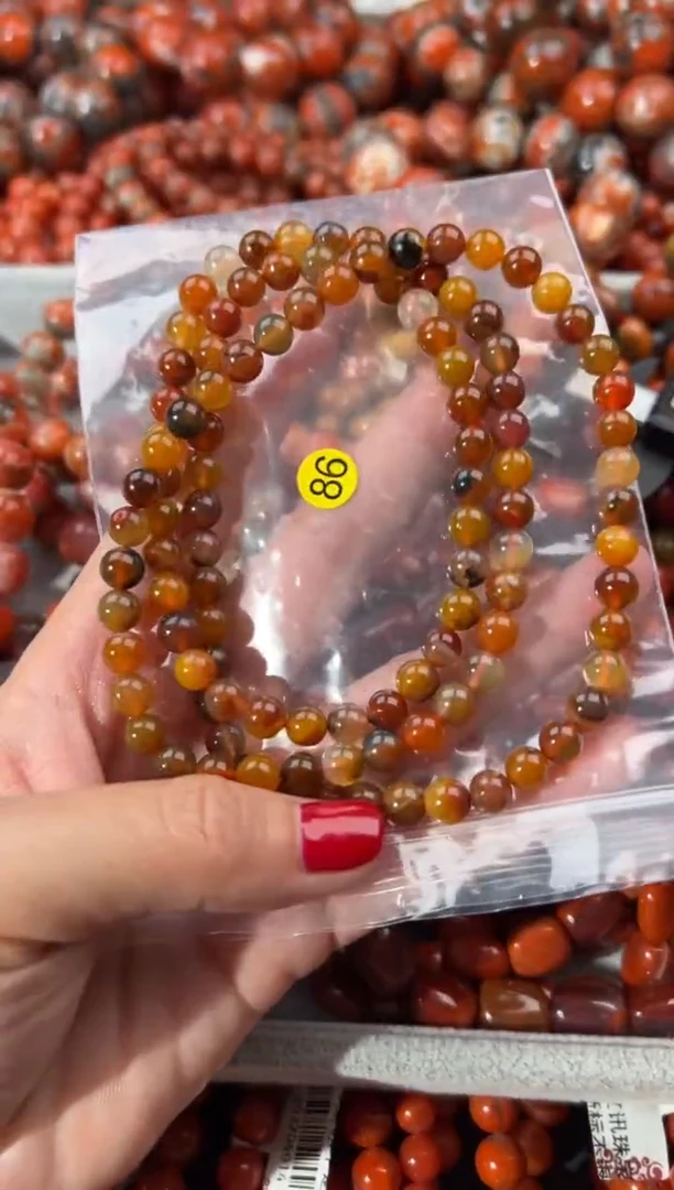 未镶嵌手串南红玛瑙1