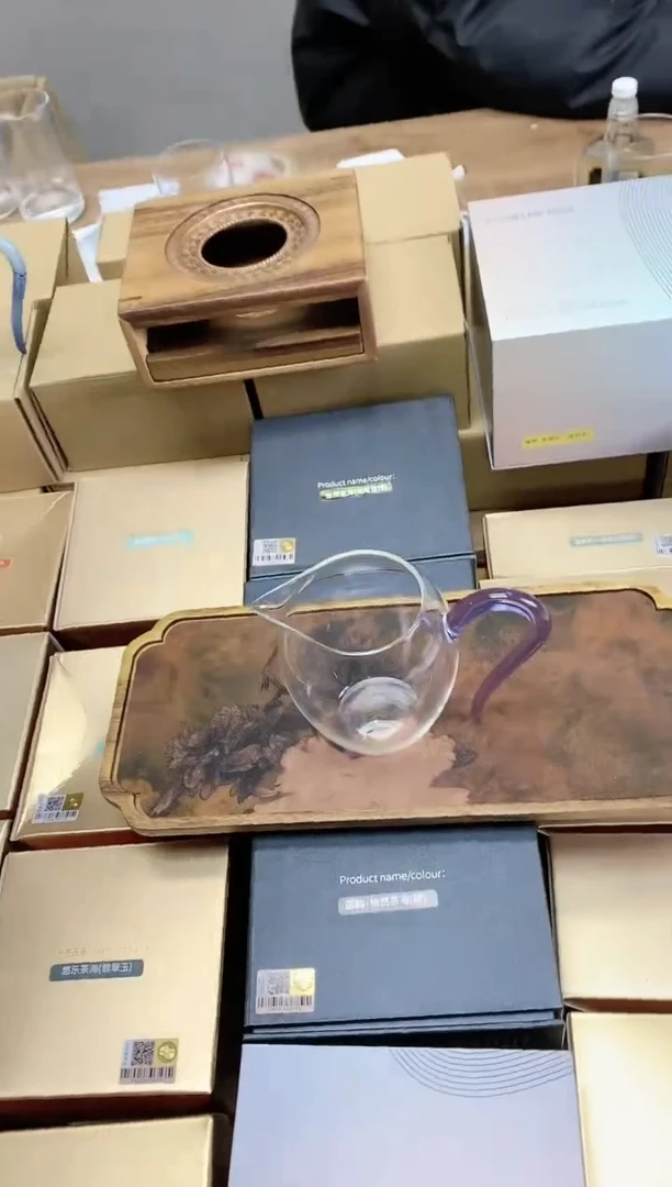 【闪购商品】孤品禾器怡然茶海浅紫色