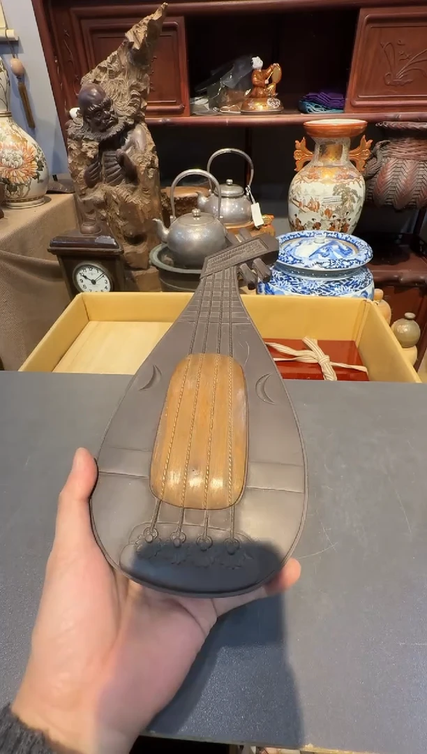 琵琶形砚台啊啊啊啊