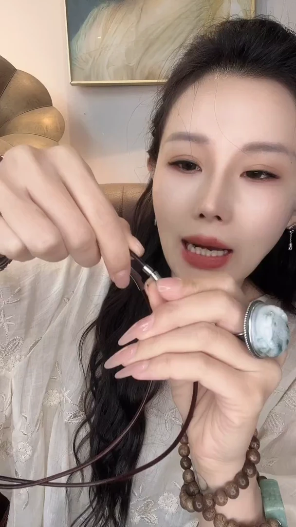 颈饰未镶嵌翡翠林*翡翠E546