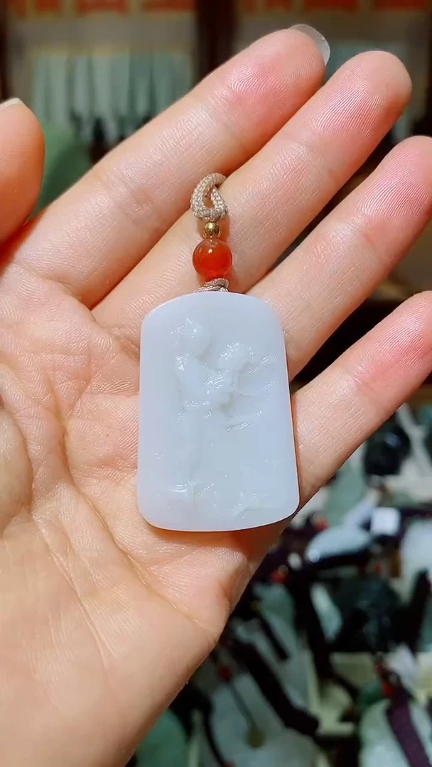 颈饰未镶嵌和田玉1