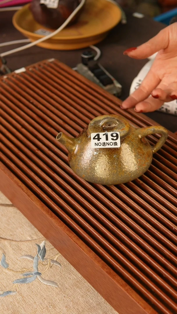 【闪购商品】紫砂茶壶紫砂柴烧子冶精品419