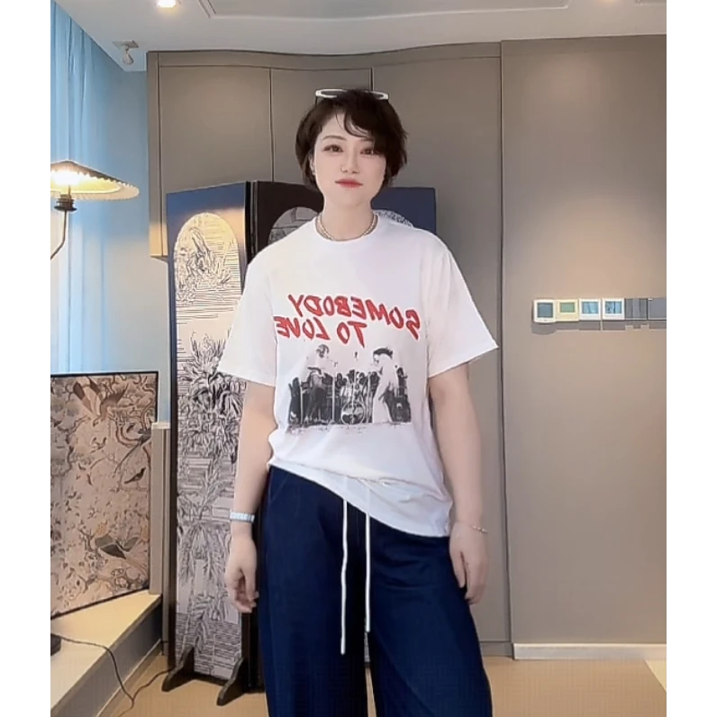 【U.M】复古摇滚字母短袖T恤