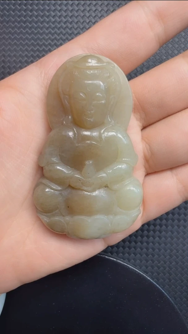 和田玉未镶嵌吊坠(不含链)316