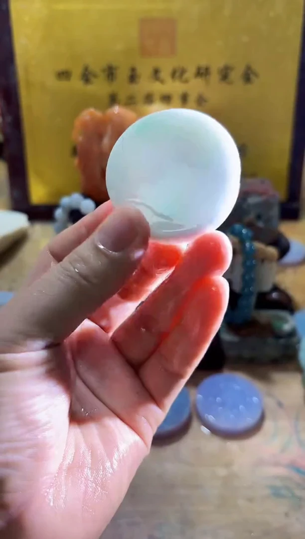 未镶嵌挂件翡翠A货常星7473