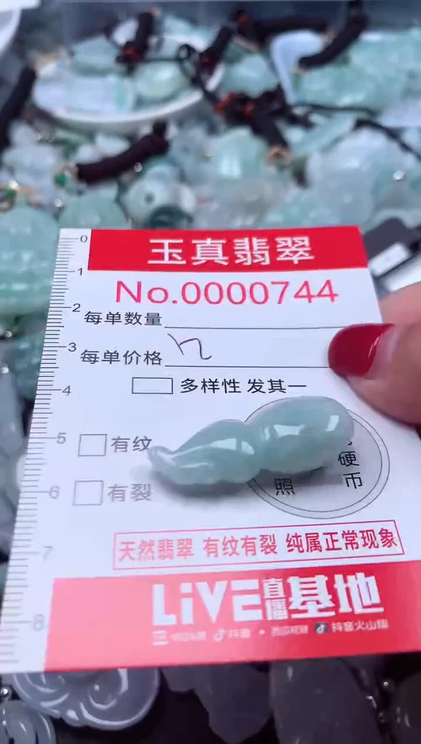 颈饰未镶嵌翡翠744