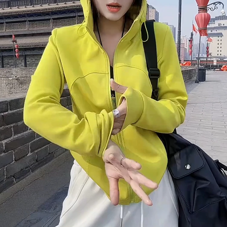 洋气减龄连帽开衫长袖卫衣女2025春季新款时尚拉链外套宽松上衣潮