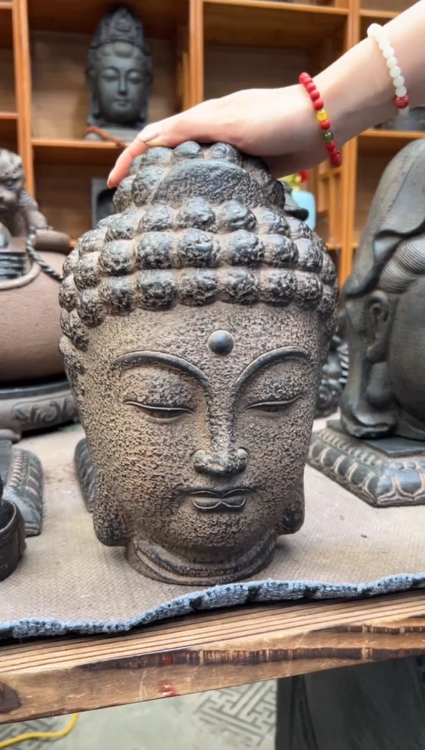 陶土【火山泥】大佛首