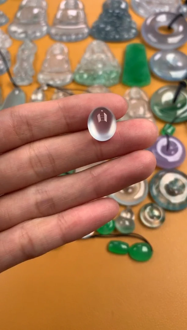 颈饰未镶嵌翡翠12.6-10.4-7.5