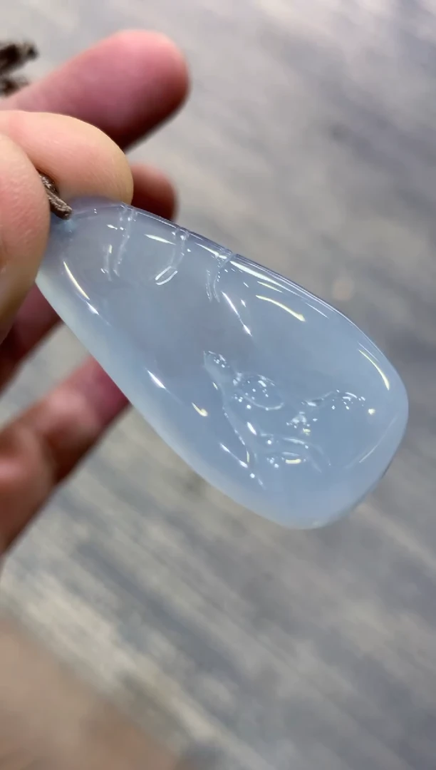 颈饰未镶嵌翡翠天然A货翡翠