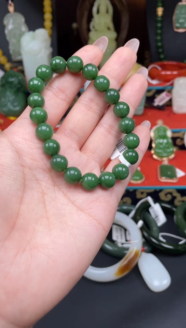 手串未镶嵌和田玉手串gc40
