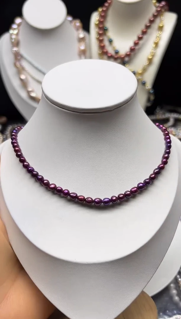 淡水珍珠未镶嵌颈饰多人