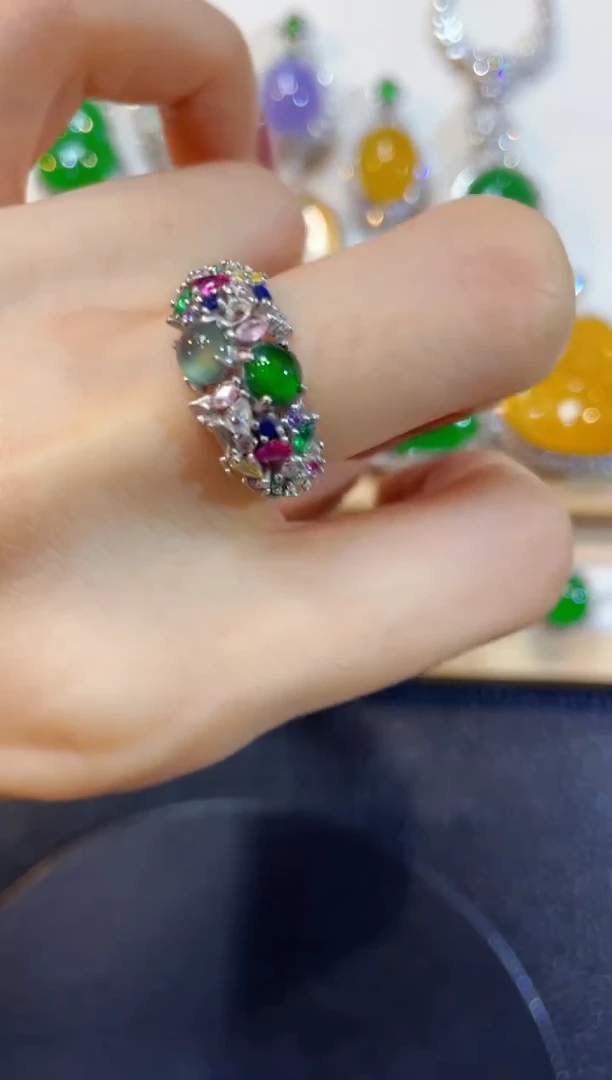 颈饰未镶嵌翡翠多人多样性发货1件12