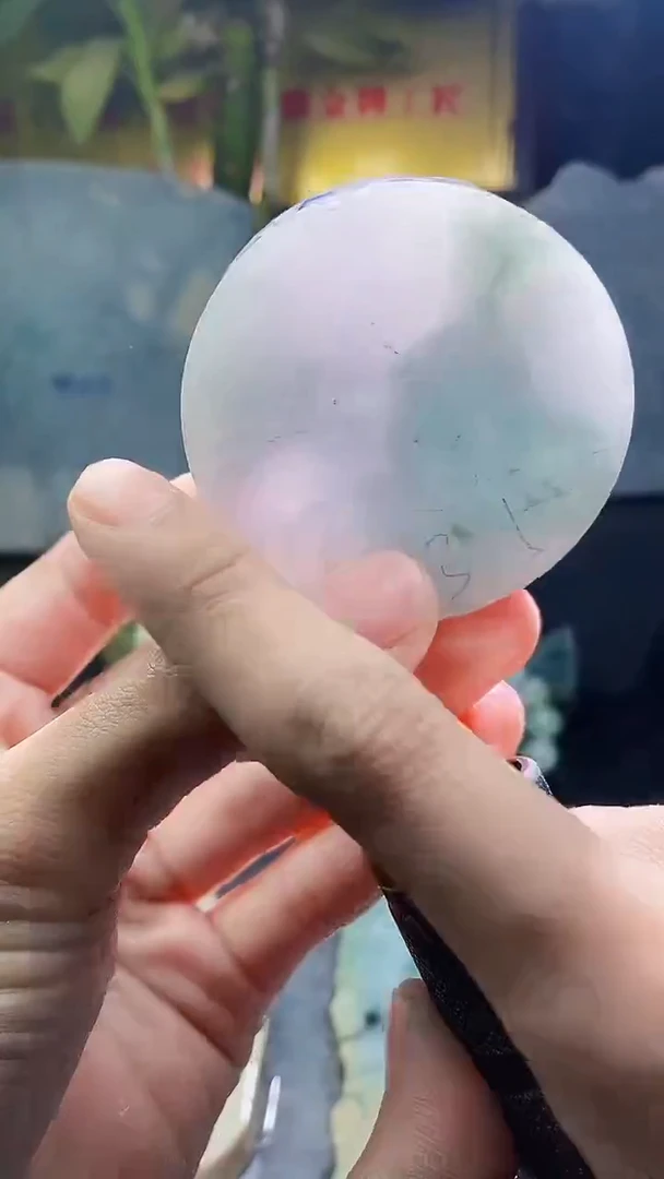 未镶嵌挂件翡翠小雨258