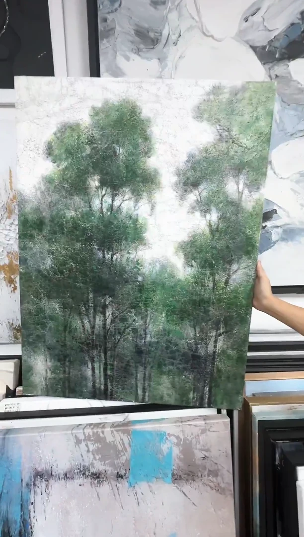 168现代艺术装饰画油画60cm*90cm
