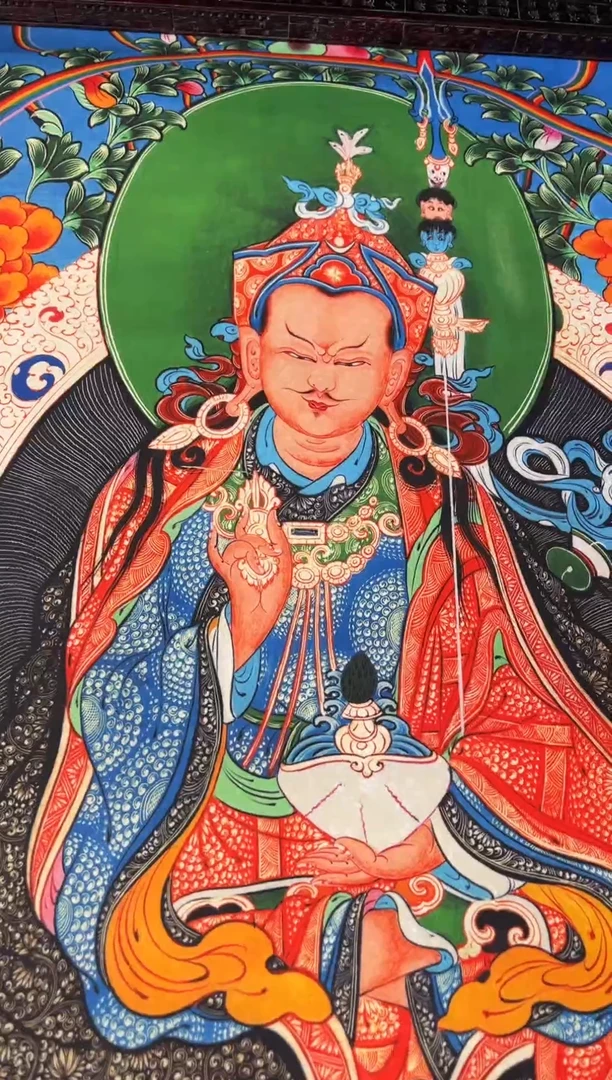 卷轴画秀凯唐卡tk16