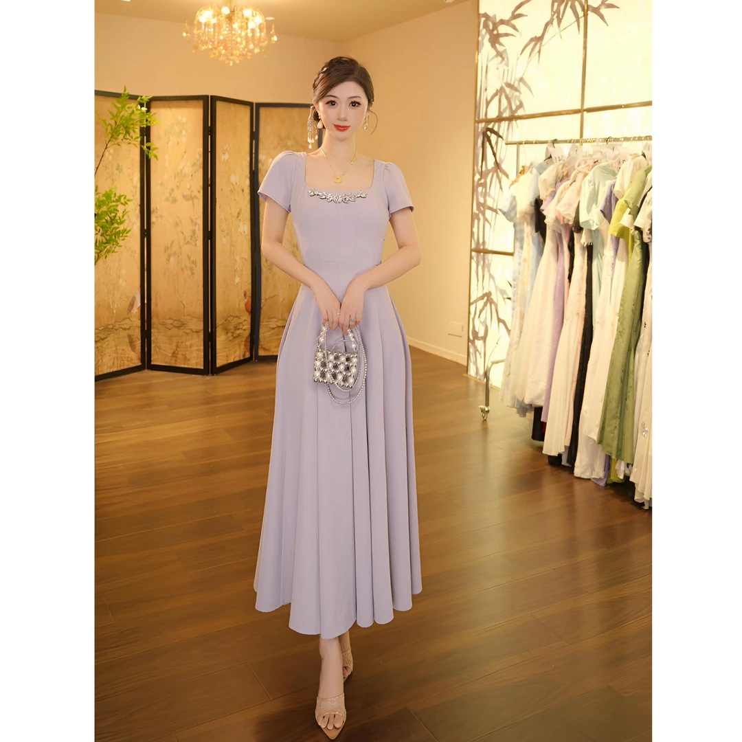 【张小小】织梦浪漫-1119 连衣裙（X1061）