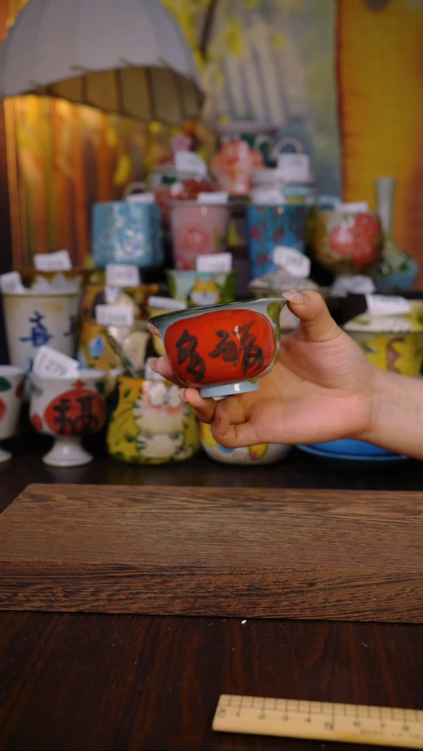 摆件泥垚手作 景德镇手工手绘器物