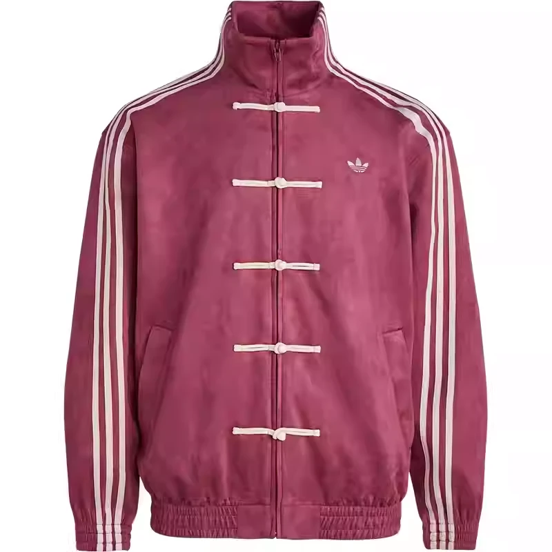 Adidas三叶草男女同款休闲复古潮流夹克KR0294