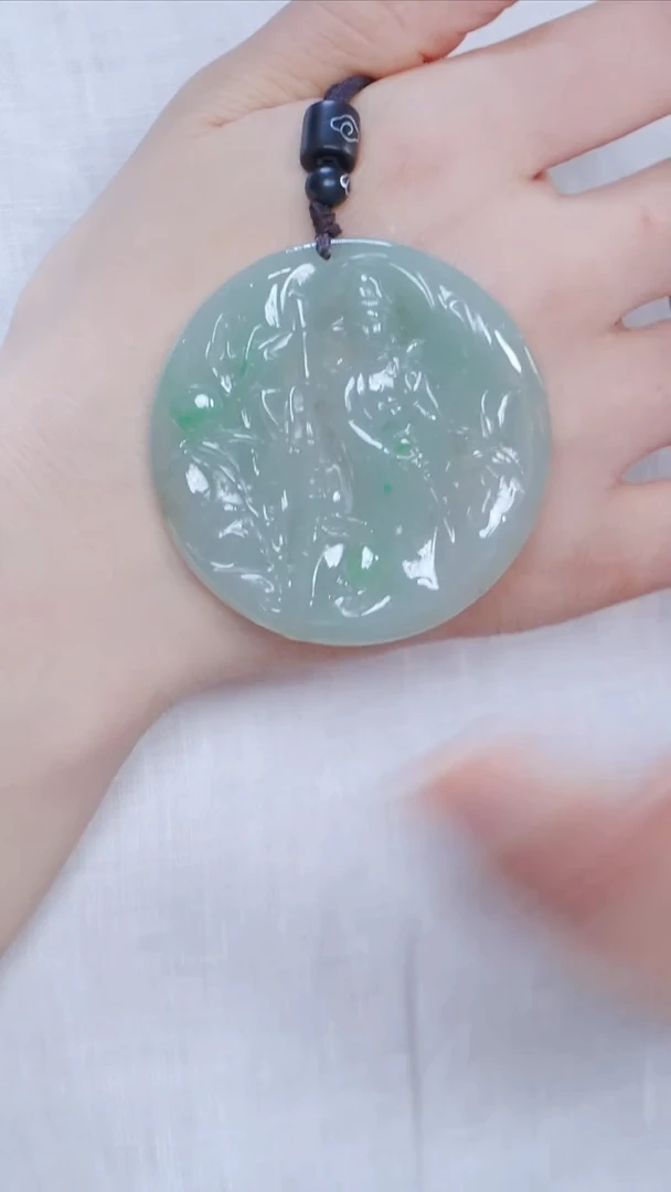 翡翠未镶嵌颈饰91【】