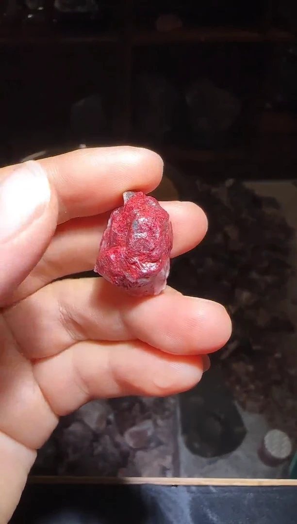 天然辰砂朱砂毛料1