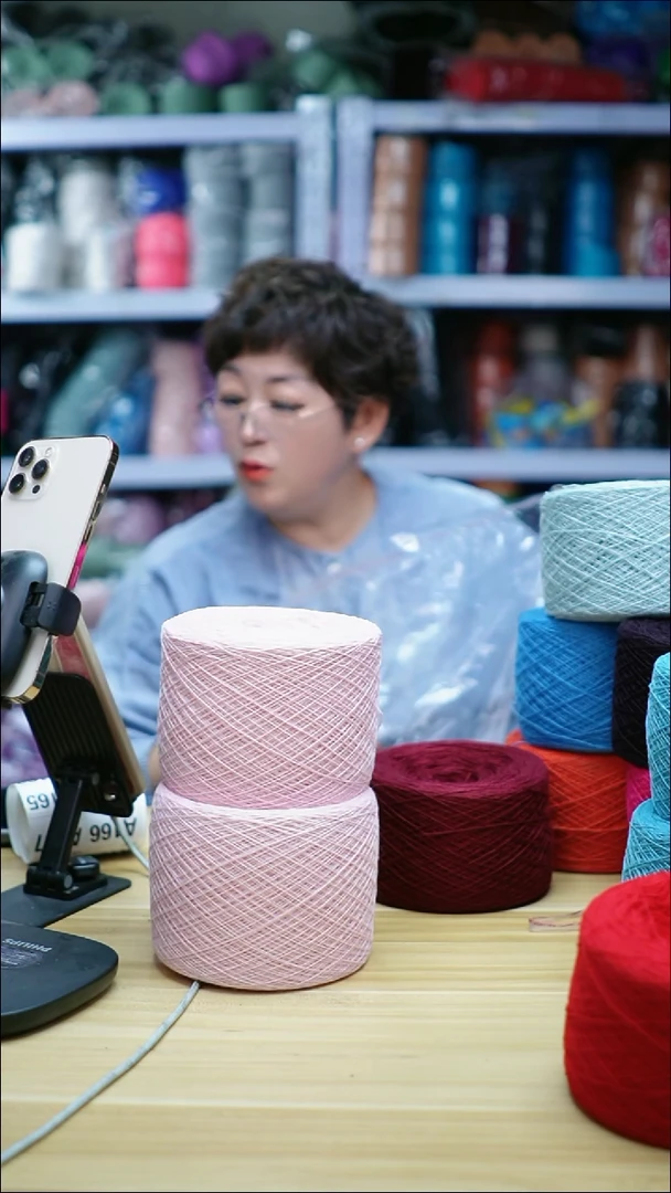 羊毛欢姐手编线A163